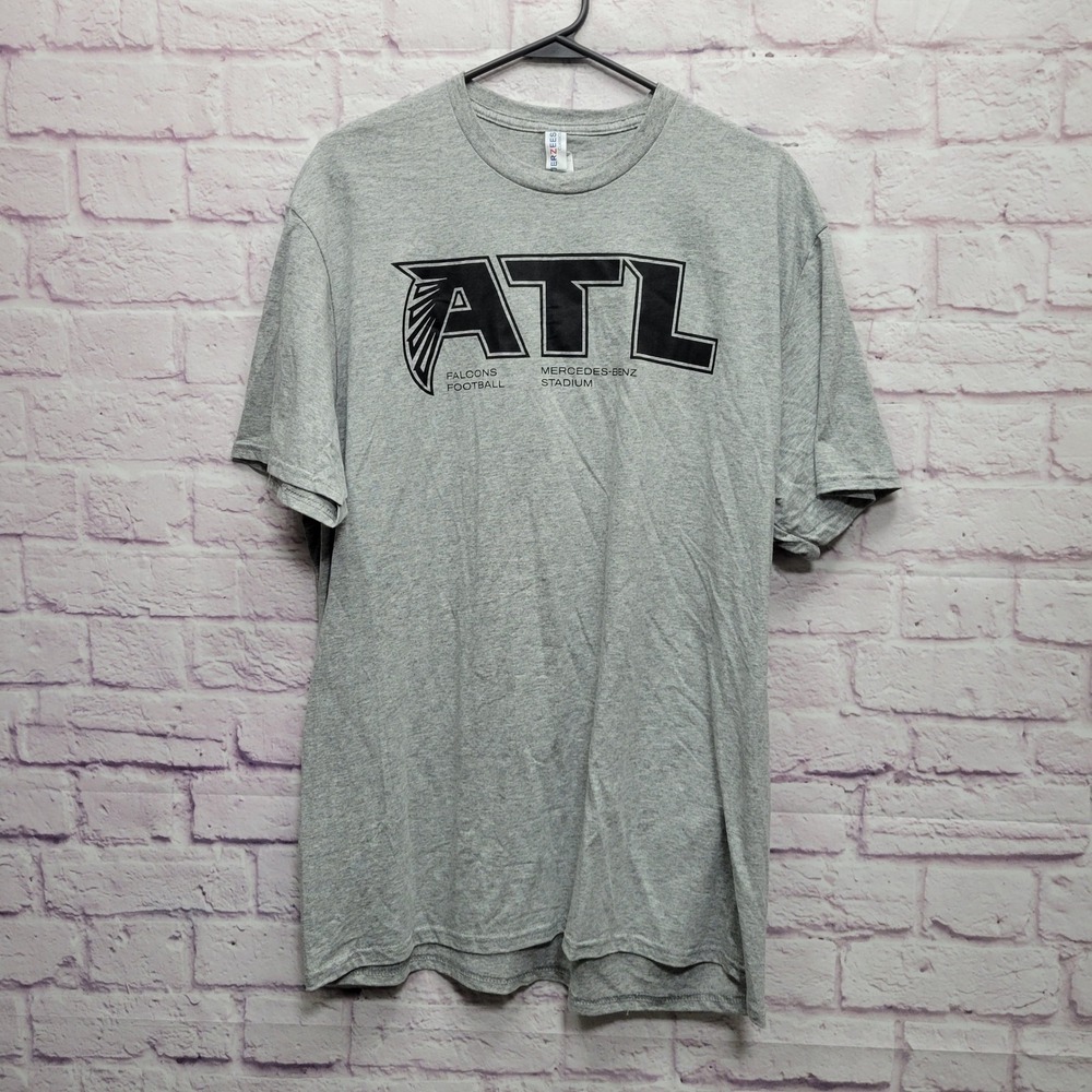 Jerzees‎ Atlanta Falcons Logo Graphic Shirt Mens XL Relaxed Athletic Streetwear